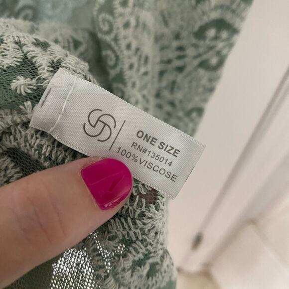 ALTAR’D STATE • Embellished Embroidered Tassel Boho Halter Corset Top - Picture 2 of 9